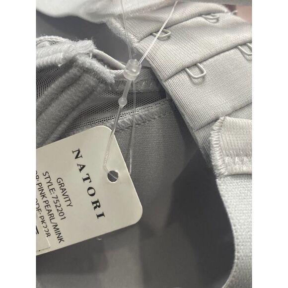 Natori Gravity Pink Pearl Mink Contour Underwire Sports Bra Size 32CNWT - Picture 5 of 6